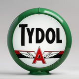 Tydol 13.5" Gas Pump Globe with Green Plastic Body