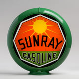 Sunray 13.5" Gas Pump Globe with Green Plastic Body