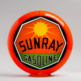 Sunray 13.5" Gas Pump Globe with Orange Plastic Body