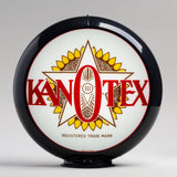 Kan-O-Tex 13.5" Gas Pump Globe with Black Plastic Body
