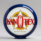 Kan-O-Tex 13.5" Gas Pump Globe with Dark Blue Plastic Body