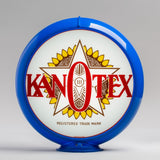 Kan-O-Tex 13.5" Gas Pump Globe with Light Blue Plastic Body