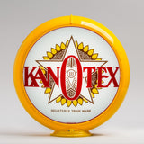 Kan-O-Tex 13.5" Gas Pump Globe with Yellow Plastic Body