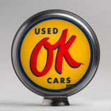 OK Used Cars 13.5" Gas Pump Globe with Steel Body