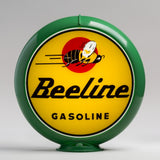 Beeline Gasoline 13.5" Gas Pump Globe with Green Plastic Body