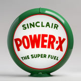 Sinclair Power-X 13.5" Gas Pump Globe with Green Plastic Body