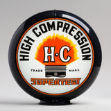 Supertest HC 13.5" Gas Pump Globe with Black Plastic Body