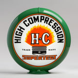 Supertest HC 13.5" Gas Pump Globe with Green Plastic Body
