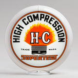 Supertest HC 13.5" Gas Pump Globe with White Plastic Body