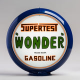 Supertest Wonder 13.5" Gas Pump Globe with Dark Blue Plastic Body