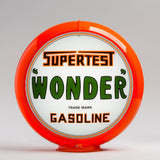 Supertest Wonder 13.5" Gas Pump Globe with Orange Plastic Body