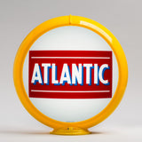 Atlantic Bar 13.5" Gas Pump Globe with Yellow Plastic Body