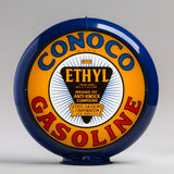 Conoco Ethyl 13.5" Gas Pump Globe with Dark Blue Plastic Body