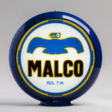 Malco (Thunderbird) 13.5" Gas Pump Globe with Dark Blue Plastic Body