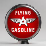 Flying A Gasoline 13.5" Gas Pump Globe with Steel Body