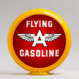 Flying A Gasoline 13.5" Gas Pump Globe with Yellow Plastic Body