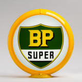 BP Super 13.5" Gas Pump Globe with Yellow Plastic Body