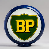 BP 13.5" Gas Pump Globe with Dark Blue Plastic Body