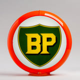 BP 13.5" Gas Pump Globe with Orange Plastic Body