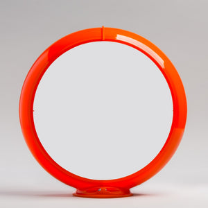 13.5" Orange Plastic Globe Body